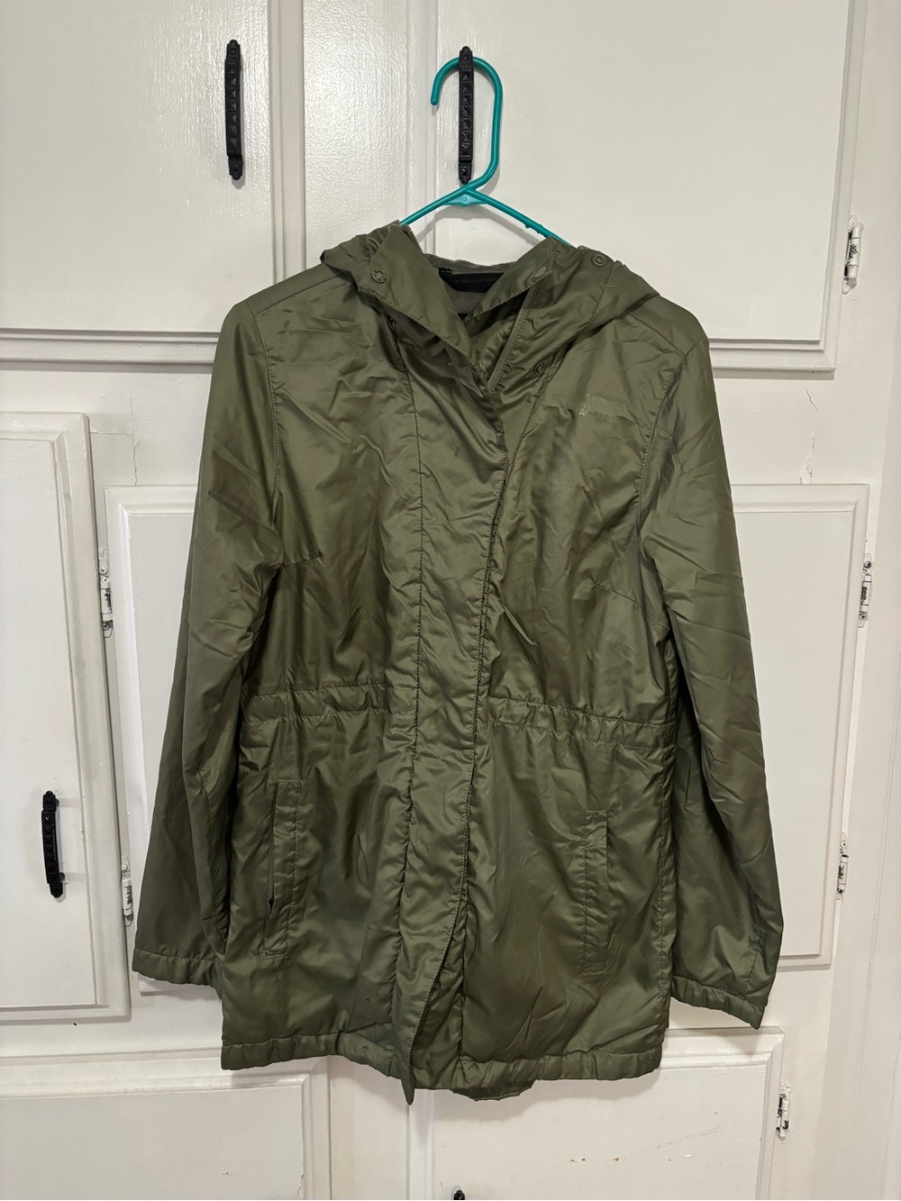 The North Face Olive Green Women's Hooded Utility Jacket